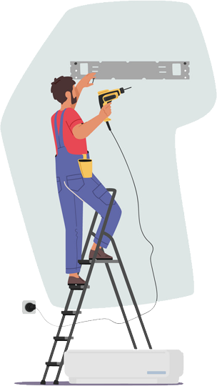 Демонтаж кондиционера