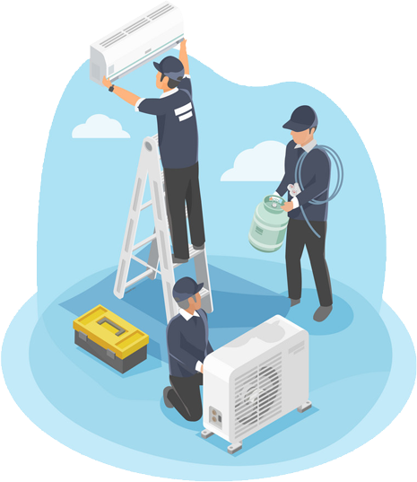 Установка кондиционера