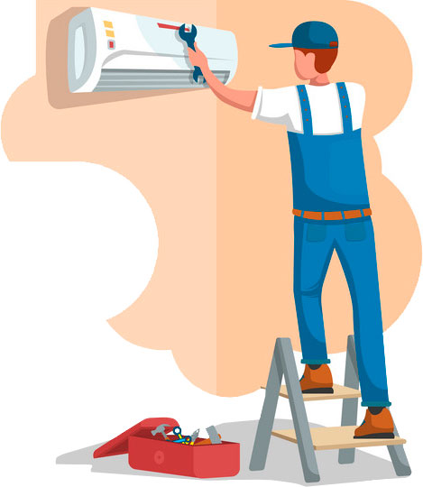 Устранение наледи кондиционера